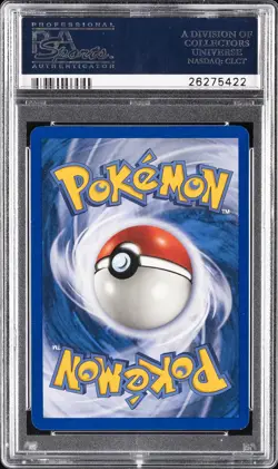 2002 POKEMON LEGENDARY COLLECTION #10 FLAREON-REVERSE FOIL PSA 9 - Image 2