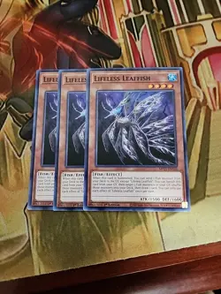 3X Lifeless Leaffish - MP21-EN122 - Common - 1st Edition NM Yugioh - Image 1