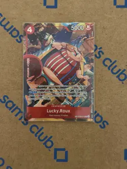 Lucky Roux TR Treasure Rare A Fist of Divine Speed One Piece OP09-015 - Image 1