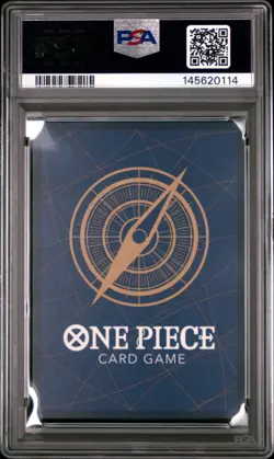 2025 ONE PIECE JAPANESE MINI-TIN PACK SET VOL.2 KOUSHI ROKUSHIRO #112 NAMI PSA 8 - Image 2