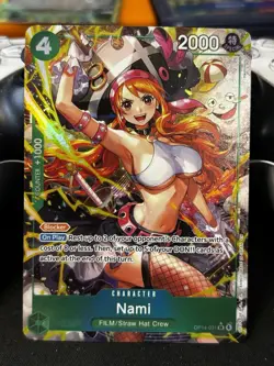 Nami (Alternate Art) OP14-031 The Azure Sea's Seven Foil - Image 1