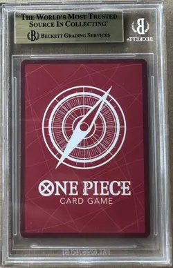 2024 ONE PIECE OP09-EMPERORS IN THE NEW WORLD 001 SHANKS ALT ART (EN) Bgs 10 - Image 2