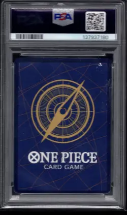 2025 ONE PIECE OP11 EN ZEUS ALTERNATE ART 106 PSA 9 MINT - Image 2