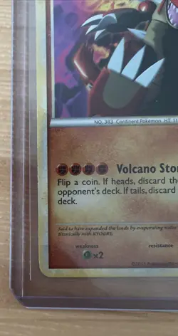 Groudon 6/95 Call Of Legends 2011 Holo Rare LP - Pokemon TCG - Image 4