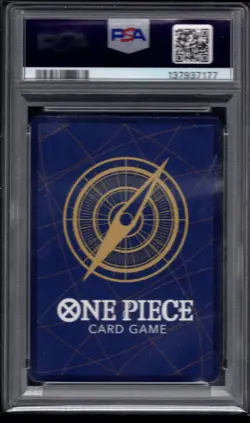 2025 ONE PIECE OP11 EN MONEY D. GARP ALTERNATE ART 295 PSA 9 MINT 2A - Image 2