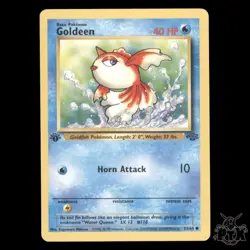 Goldeen #53/64 1st Edition Jungle LP/Lightly Played Pokemon 1999 - Image 1