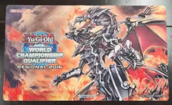 Yugioh Regional 2016 World Championship Qualifier Playmat Dark Armed Dragon - Image 1