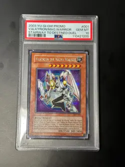 Yugioh PSA 10 Valkyrion the Magna Warrior SDD-001 - Image 3