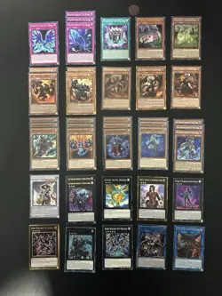 YuGiOh Cards Phantom Knights Deck Core Dante Traveler, Burning Abyss, Trap Spell - Image 1