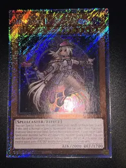 Yugioh! Apprentice Illusion Magician - RA04-EN023 - Platinum Secret Rare - 1st E - Image 1