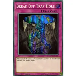 COTD-EN075 BREAK OFF TRAP HOLE SUPER RARE MIXED EDITION NEAR MINT YuGiOh TCG - Image 1