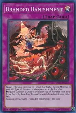 DIFO-EN072 Branded Banishment 1st Edition Super Rare Near Mint YuGiOh TCG - Image 1