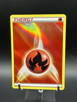 Fire Energy Reverse Holo Black & White 2013 Pokemon Card TCG - Image 1