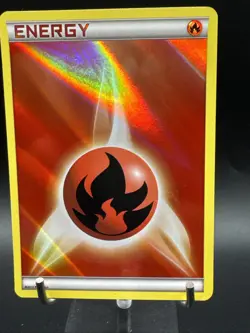 Fire Energy Reverse Holo Black & White 2013 Pokemon Card TCG - Image 2
