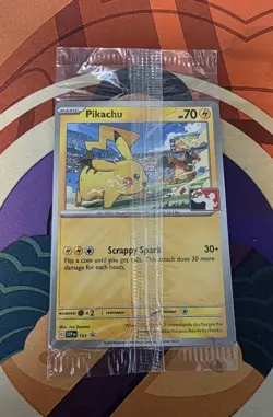 Pikachu SVP101 Black Star Promo Play League Pokemon Card TCG SEALED - Image 1