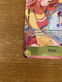 One Piece English OP11-106 Zeus Official Playmat Bandai Card Games Fest 24-25 - Image 2