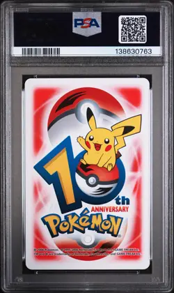 2006 POKEMON CENTER 10TH ANNIVERSARY PLAYING CARDS RED DECK IVYSAUR PSA 8 - Image 2