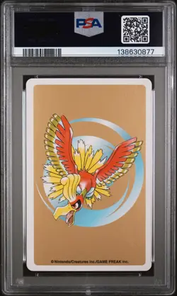 2000 POKEMON GOLD VERSION PLAYING CARDS 7 OF DIAMONDS #046 PARAS PSA 10 - Image 2