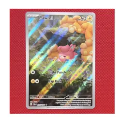 Pawmi 226/091 SV: Paldean Fates Illustration Rare Holo Pokemon TCG Card NM - Image 1
