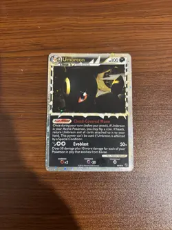 Pokemon 2010 Umbreon Holo Rare Set 86/90 English Card - Image 1