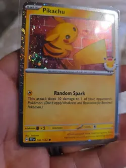 4 Pikachu 30th Anniversary (Pokemon Day 2026) 051/162 All Cards Have Swirls. - Image 5
