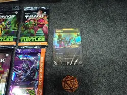 MTG Teenage Mutant Ninja Turtles Pizza Bundle, UNUSED, OPEN BOX, SEALED CARDS - Image 3