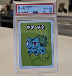 The Pokemon Company Bulbasaur 2019 Old Maid PSA 10 Graded Pokemon Card - Image 1