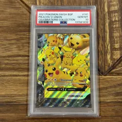 Pokemon Pikachu V-Union SWSH 139-142 Celebrations Promo 4 Card Set PSA 10’s - Image 4
