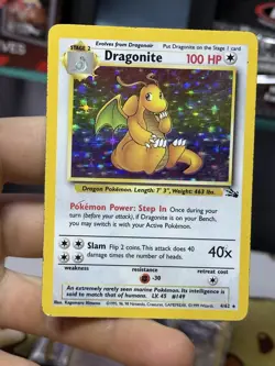 Dragonite 4/62 Fossil 1999 5 WB Promo Vintage WOTC Holo Pokemon Card Lot - Image 3