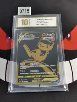 Pokemon Card Pikachu Vmax 019/004 cs4.1C Chinese-Pyxis gold 10 - Image 1
