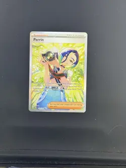 Pokemon TCG Trainer Perrin Special Illustration Card Twilight Masquerade 220/167 - Image 1