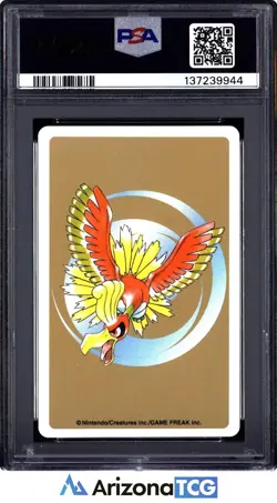 Pokemon 2000 Snubbull 209 2 Of Clubs Gold Playing Card Japanese PSA 9 - Image 2