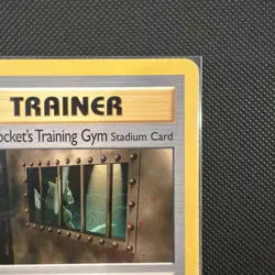 Pokemon The Rocket's Training Gym Stadium Card 104/132 Gym Heroes Rare Vintage - Image 2