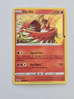 Ho-Oh 1/25 Rare Holo | Celebrations | Pokemon Card - Image 1