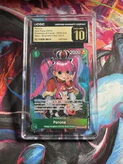 2024 One Piece Card Game: Promos English Perona #OP09-034 CGC 10 Pristine - Image 1