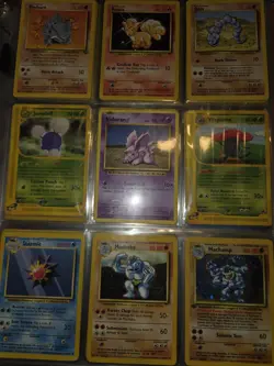 Pokemon TCG WOTC Card Binder Lot - Vintage Base Jungle Fossil Modern Holo Rares! - Image 1