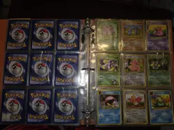 Pokemon TCG WOTC Card Binder Lot - Vintage Base Jungle Fossil Modern Holo Rares! - Image 3