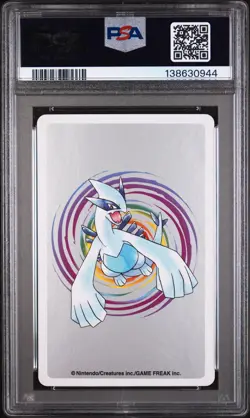 2000 POKEMON SILVER VERSION PLAYING CARDS ACE OF HEARTS #155 CYNDAQUIL PSA 10 - Image 2