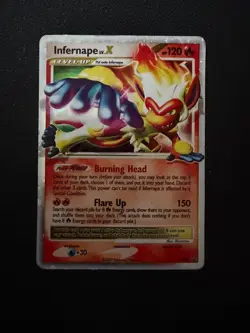 Infernape LV.X DP10 Black Star Promo Pokemon Card Holo Foil Rare - Image 1
