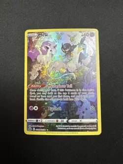 Mew GG10/GG70 Crown Zenith Galarian Gallery Pokemon Card - Image 1