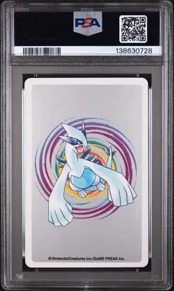 2000 POKEMON SILVER VERSION PLAYING CARDS QUEEN OF SPADES #173 CLEFFA PSA 10 - Image 2