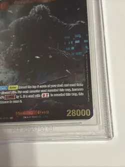 Godzilla Vs Godzilla EBP01-015+ Fest Godzilla Card Game Gold SP English BGS 10 - Image 5