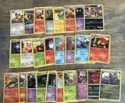 Unique Pokemon Alphabet Lot - 26 Cards (A to Z) - Lightly Played - Mixed Sets - Image 1