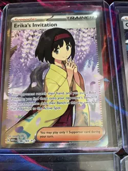 🧬Erika’s Invitation Full Art + 11 More! Pokemon TCG Trainer Cards + Item Lot NM - Image 3
