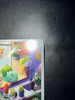 Bulbasaur 143/142 Sv07: Stellar Crown Illustration Rare Super Clean Card!! - Image 2