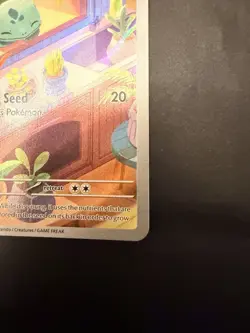 Bulbasaur 143/142 Sv07: Stellar Crown Illustration Rare Super Clean Card!! - Image 4