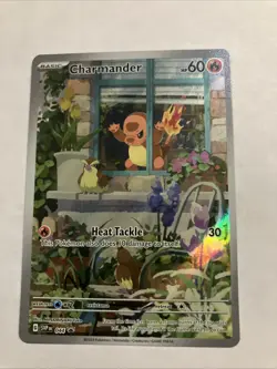 Pokemon TCG Charmander Obsidian Flames Promo Card #044 Near Mint Condition - Image 1