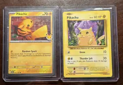 Pikachu Pokemon Card Lot - Image 1