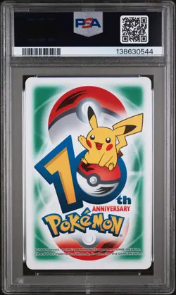 2006 POKEMON CENTER 10TH ANNIVERSARY PLAYING CARDS GREEN DECK ARBOK/EKANS PSA 10 - Image 2
