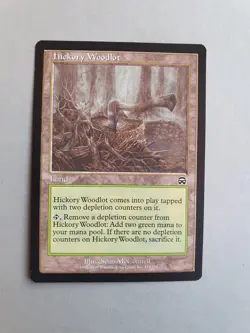 Hickory Woodlot, MTG Mercadian Masques (1999) Common Land NM - Image 1